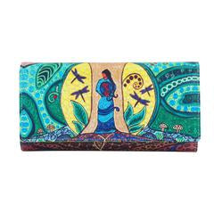 Oscardo - Leah Dorion - Long Wallet - "Strong Earth Woman"