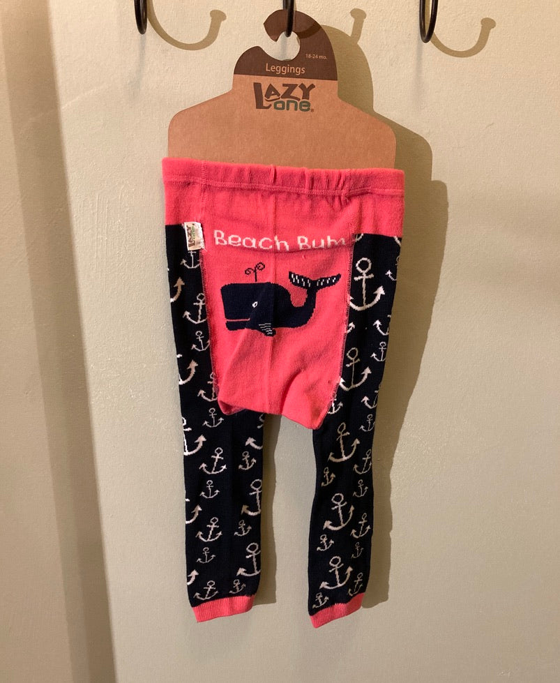 Baby - Lazy One Leggings - Beach Bum