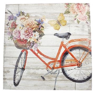 Sign - Wood Bicycle Signs - Assorted Varieties
