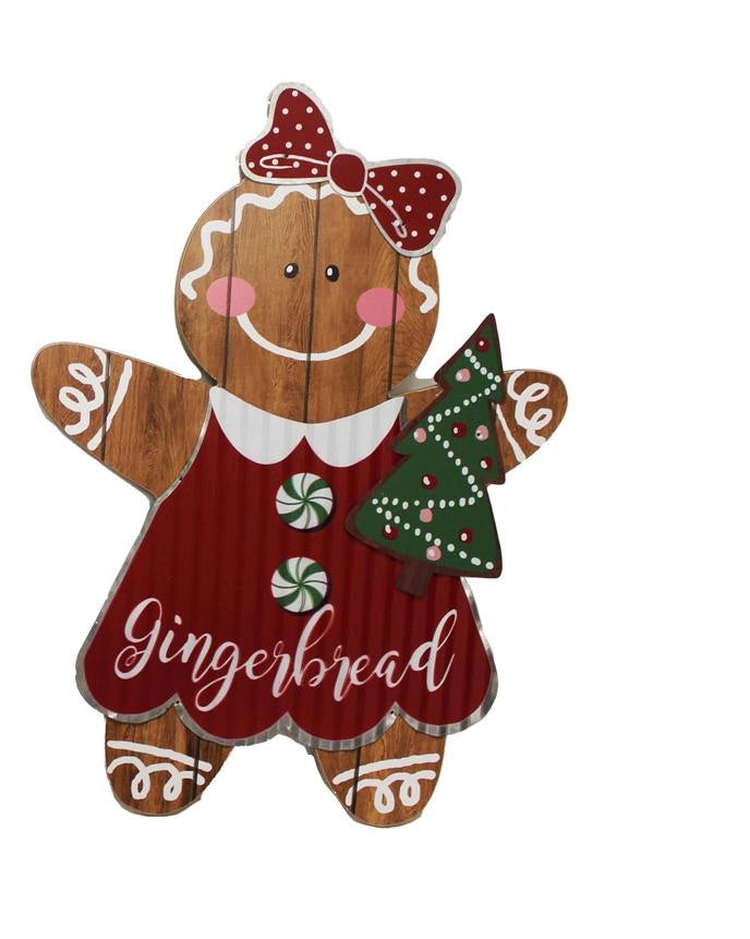 Christmas - Sign - Gingerbread