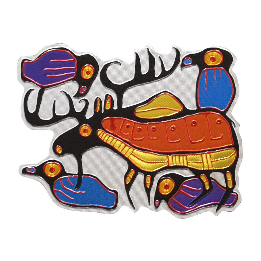 Oscardo - Norval Morrisseau - Magnet - Moose Harmony