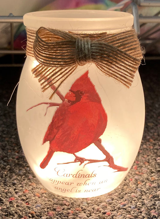 Cardinal Lamp