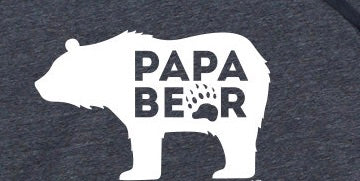 Papa Bear - Hooded Long Sleeve T-Shirt