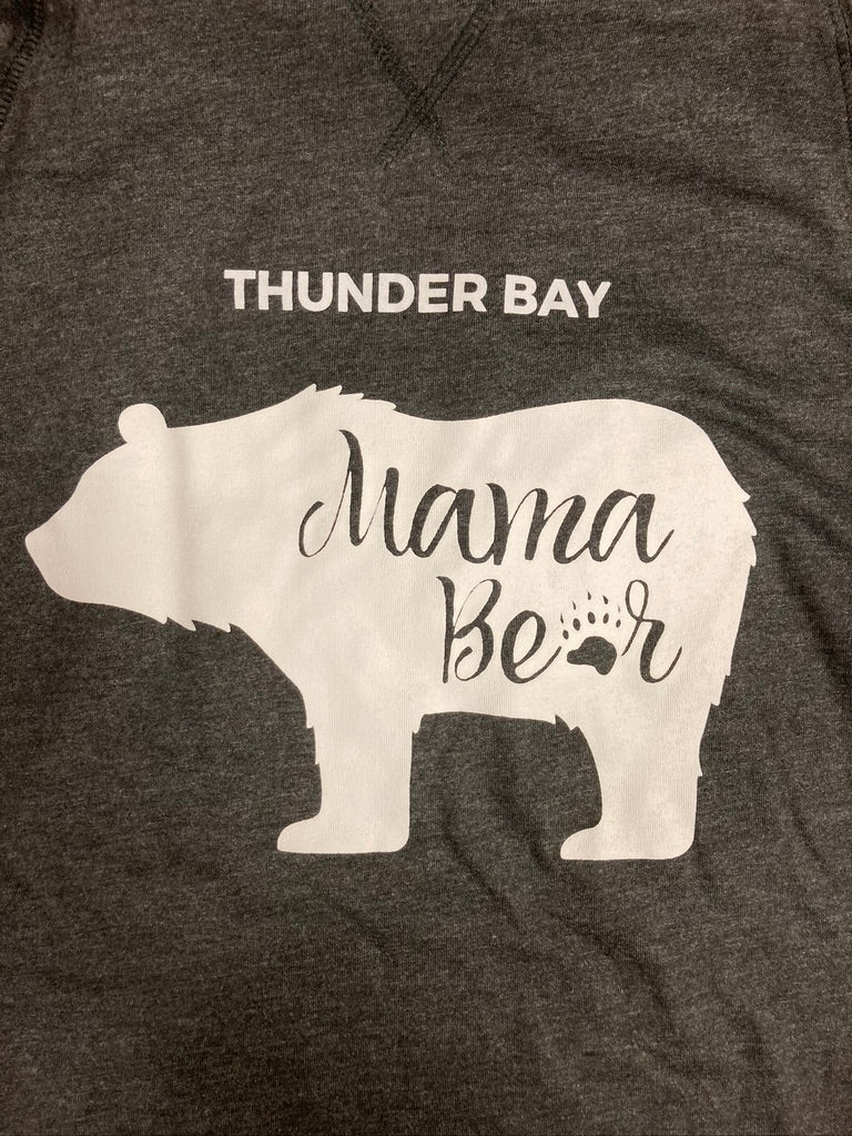 Souvenir Clothing - Hooded Long Sleeve T-Shirt - Mama Bear