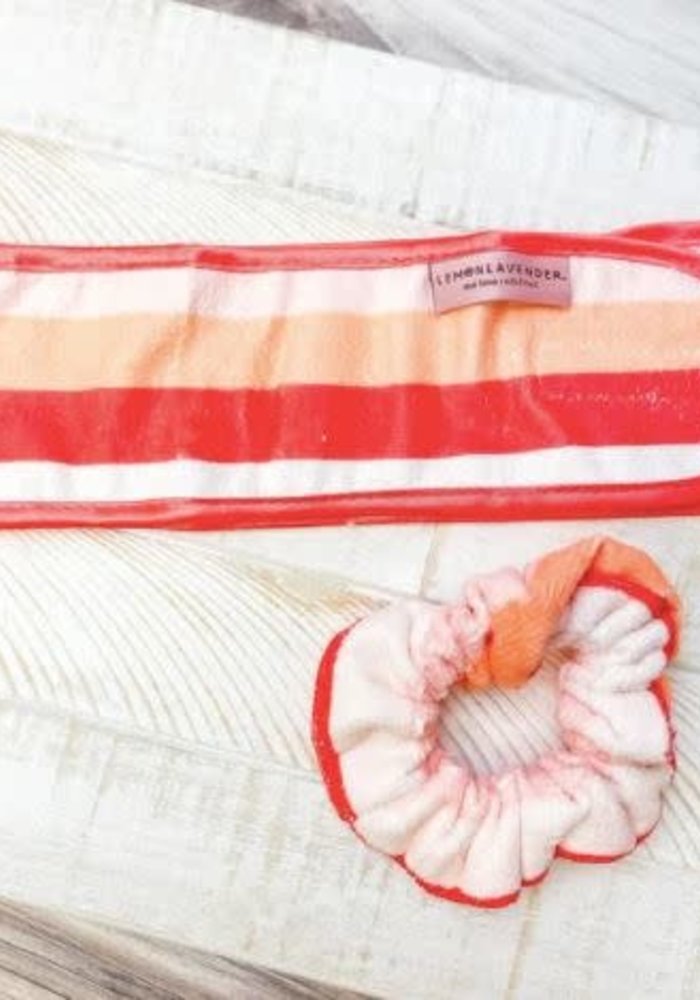 Lemon Lavender - Scrunchie & Headband Duo