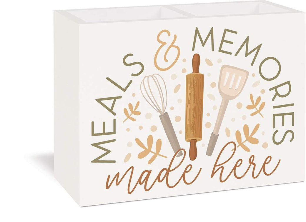 Utensil Holder - Meals & Momories