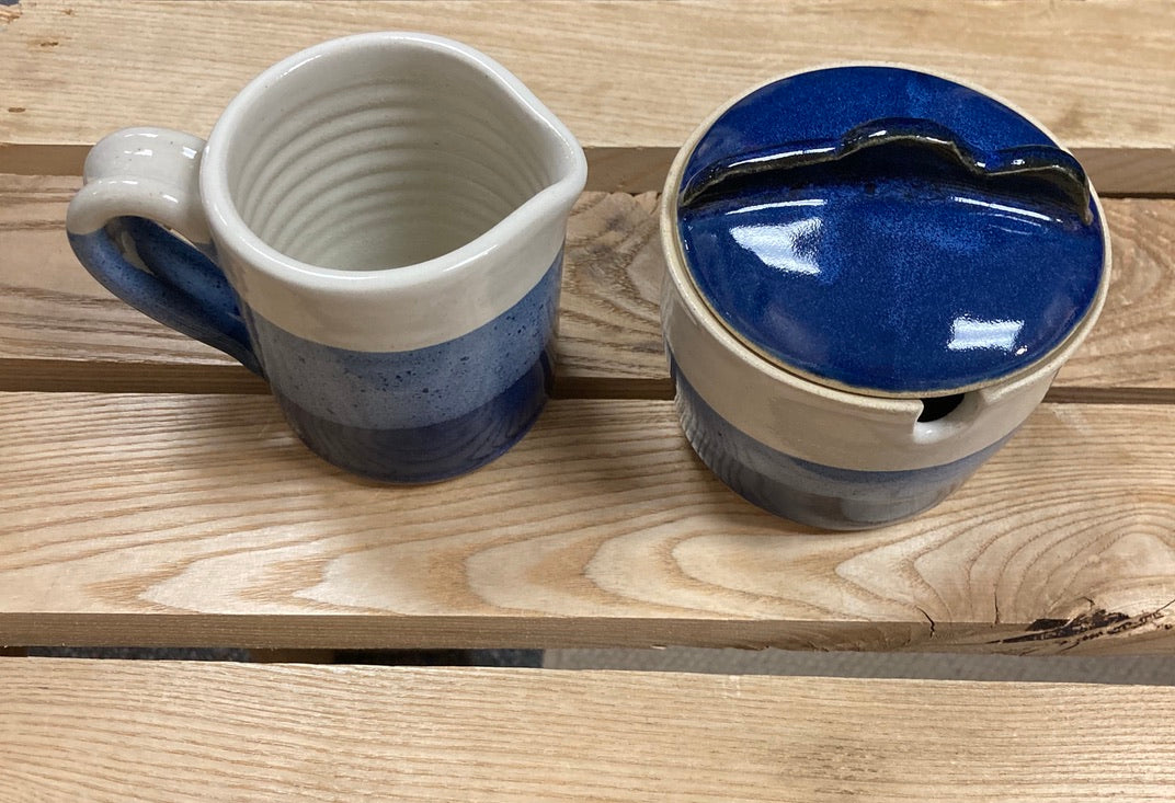 Pottery By P0T's 2G0 - Cream & Sugar Holders