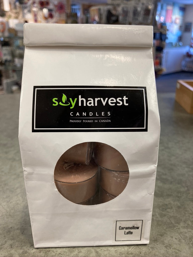 Soy Harvest Candles - Caramellow Latte- Tea Lights