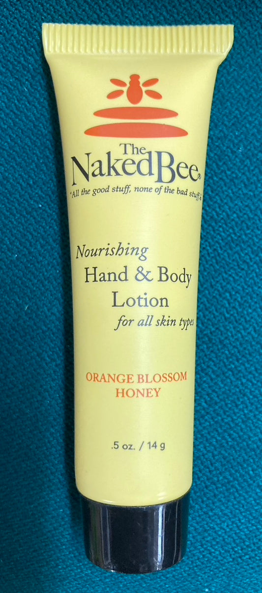 Naked Bee - Orange Blossom Honey - Hand & Body Lotion - 14 g (0.5 oz)