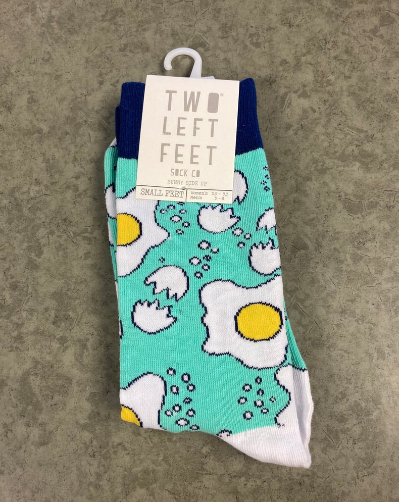 Two Left Feet Socks - Sunny Side Up