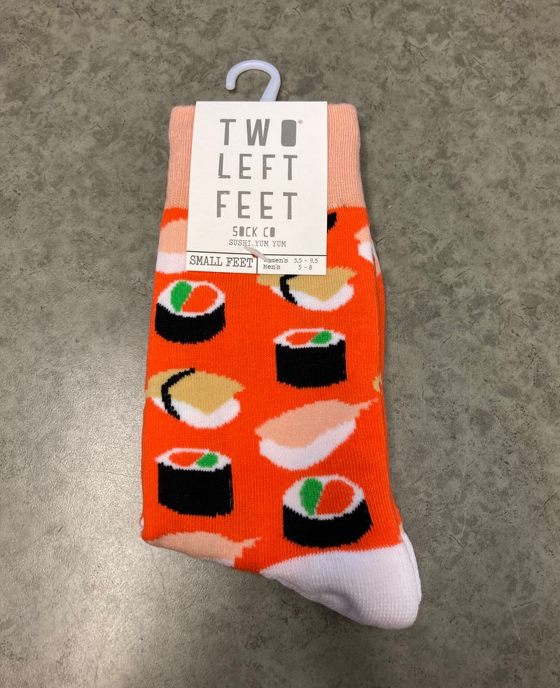 Two Left Feet Socks - Sushi Yum Yum