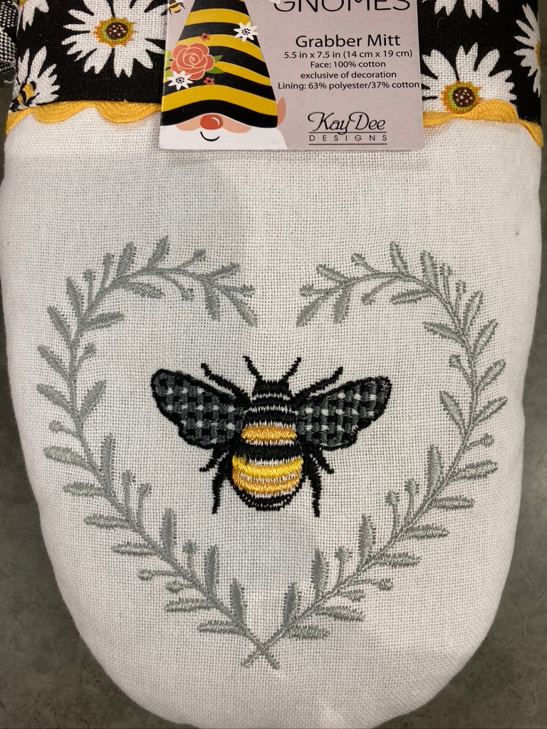 Grabber Mitt - Save the Gnomes - Bee