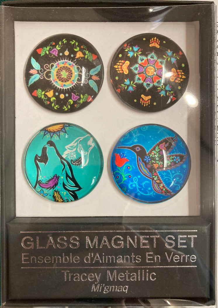 Souvenir - Glass Magnet Set