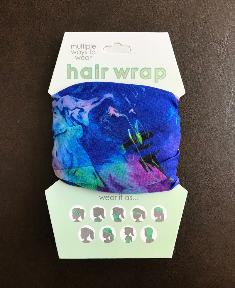 Hair Wrap - Swirls