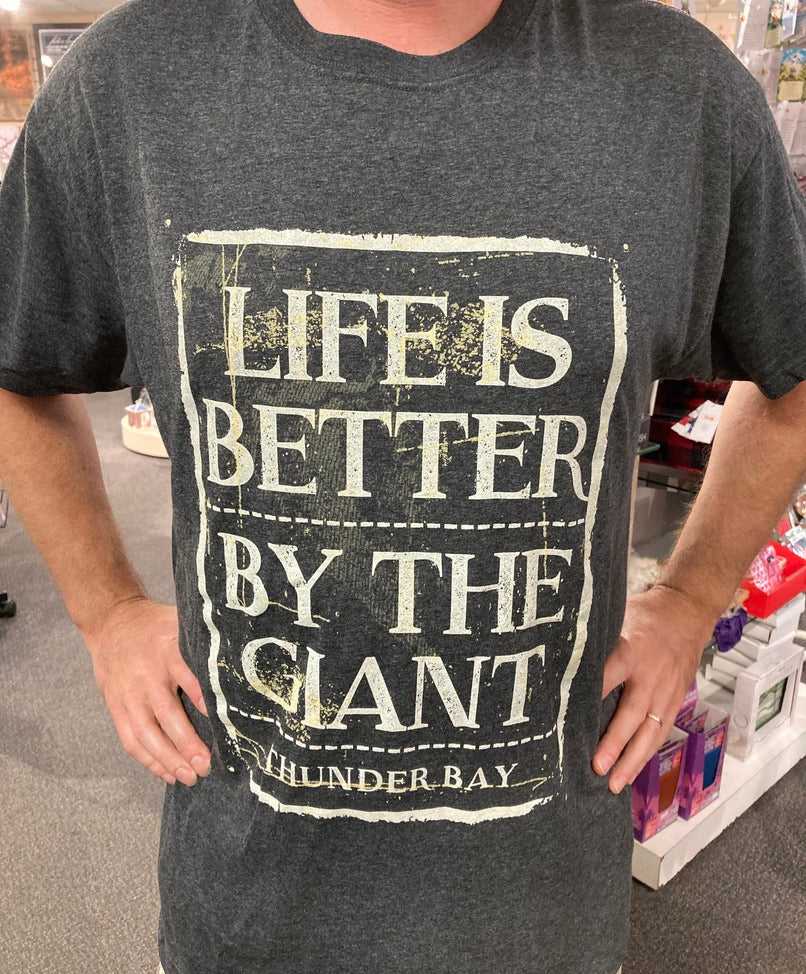 Thunder Bay T-shirt - Souvenir Clothing - Heather Grey