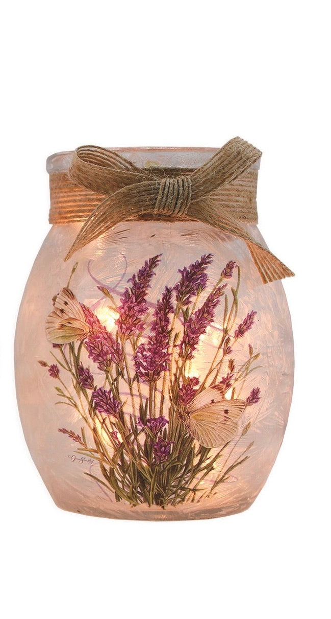 Light - Butterflies Pre-Lit Small Jar