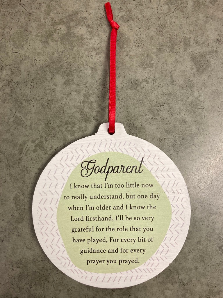 Ornament - Godparent