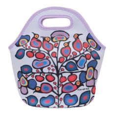 Oscardo - Norval Morrisseau - Lunch Bag - "Woodland Floral"
