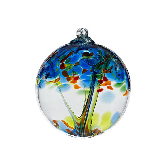 Kitras Art Glass - 6" diameter - Tree of Dreams
