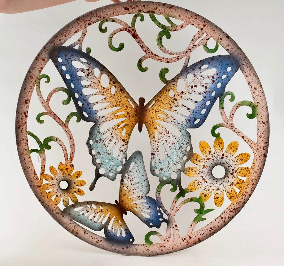 Metal Wall Art - Butterfly