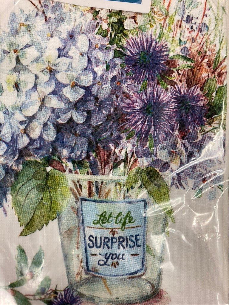 Tea Towel - Hydrangea Bouquet