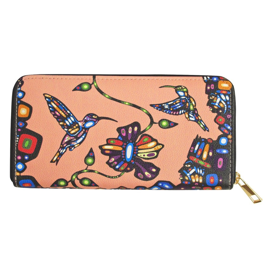 Oscardo - John Rombough - Hummingbird - Zip-Around Wallet