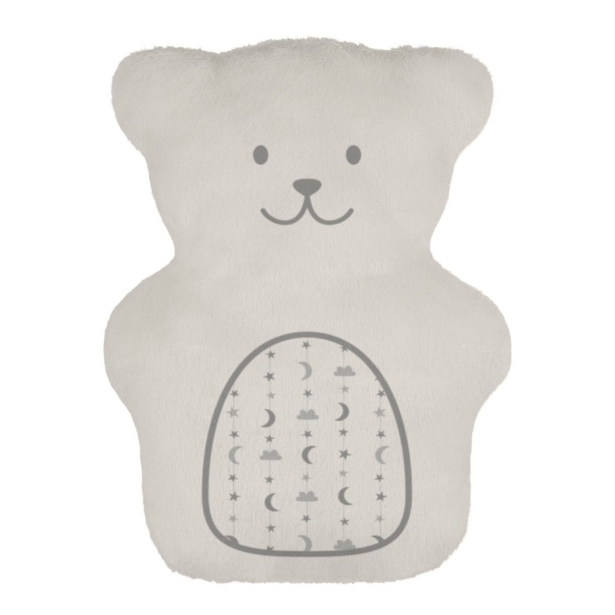 Béké Bobo - Big Therapeutic Bear - Grey Night Symbols
