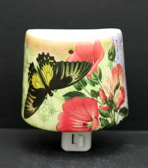 Night Light - Night Light w/ Diffuser – Yellow Butterfly