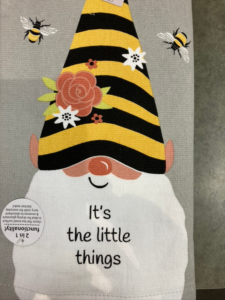 Tea Towel - Gnome - It's the Little Things