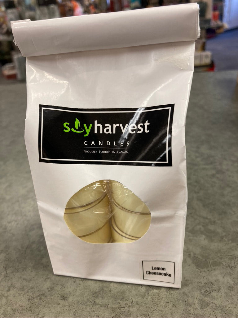 Soy Harvest Candles - Lemon Cheesecake - Tea Lights