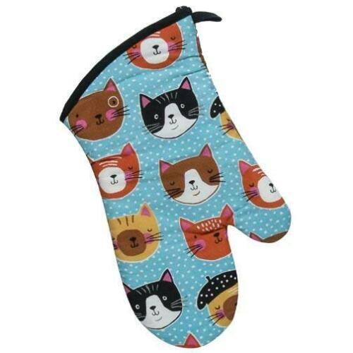 Oven Mitt - Crazy Cat
