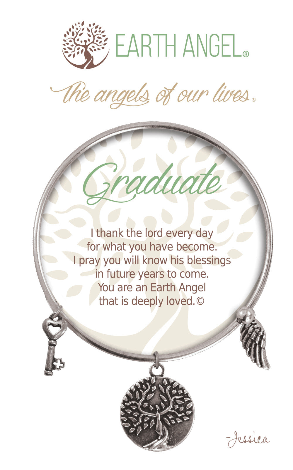 Earth Angel Bracelet - "Graduate"
