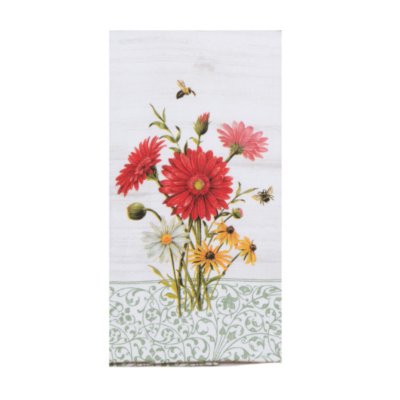 Tea Towel - Dual Purpose - Floral Buzz