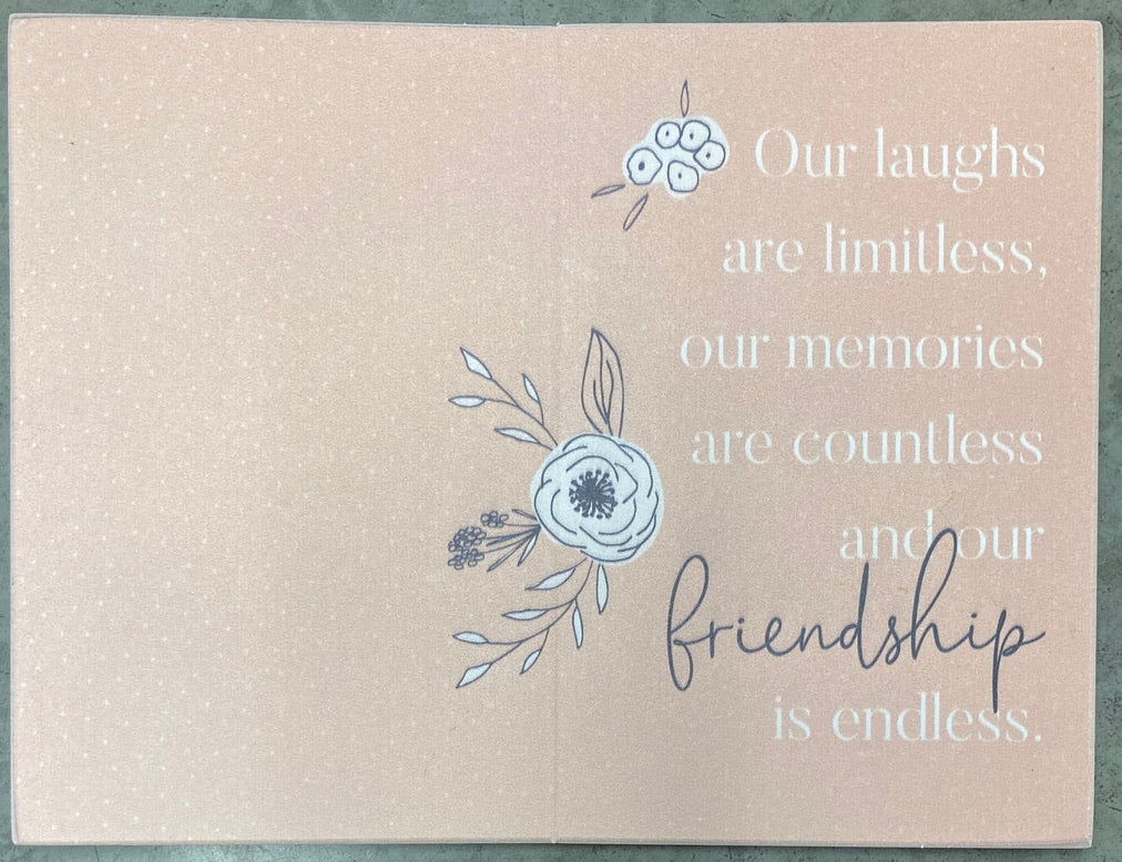Card Sign - Best Friends For Life
