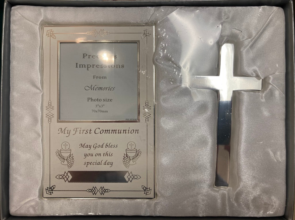 Frame and Cross - My First Communion