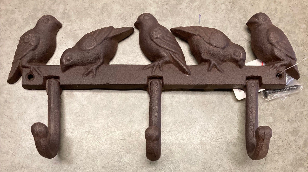 Garden - Metal Hanging Hooks - Birds