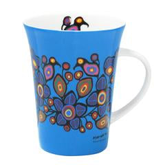 Oscardo - Norval Morrisseau - Mug - "Flowers and Birds"