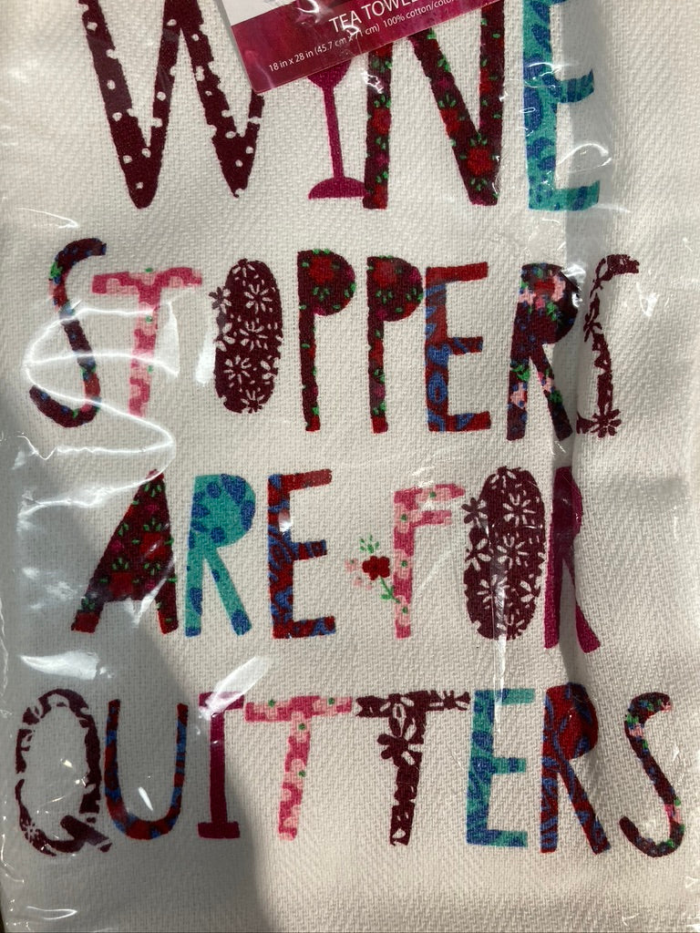 Tea Towel - Wine Stoppers