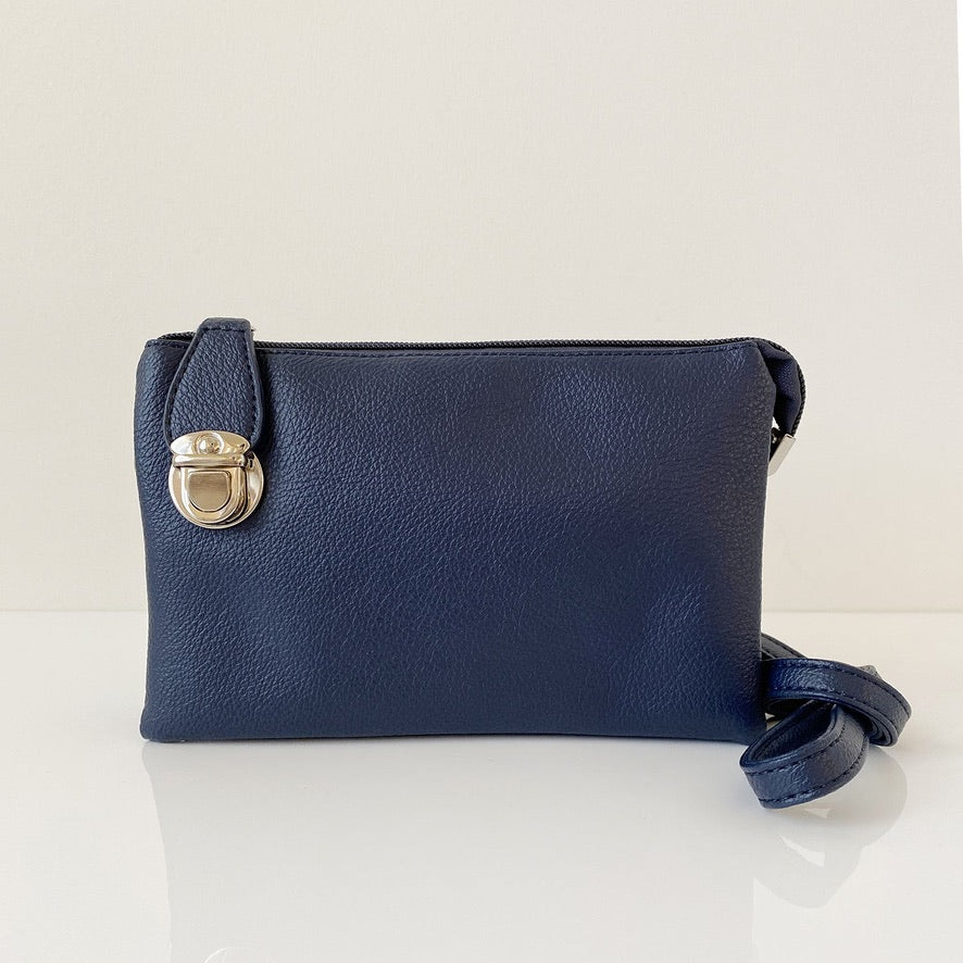 Navy crossbody shop