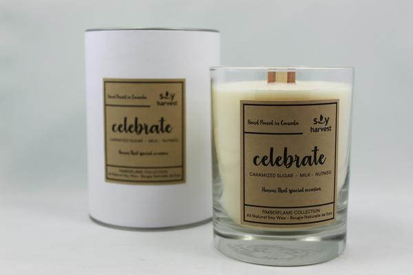 Soy Harvest Candles - Celebrate - Timberflame