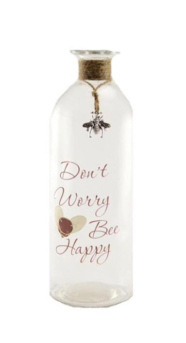 Garden - Bee Bottle - Assorted Sayings