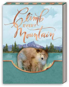 Note Pad - Climb Every Mountain