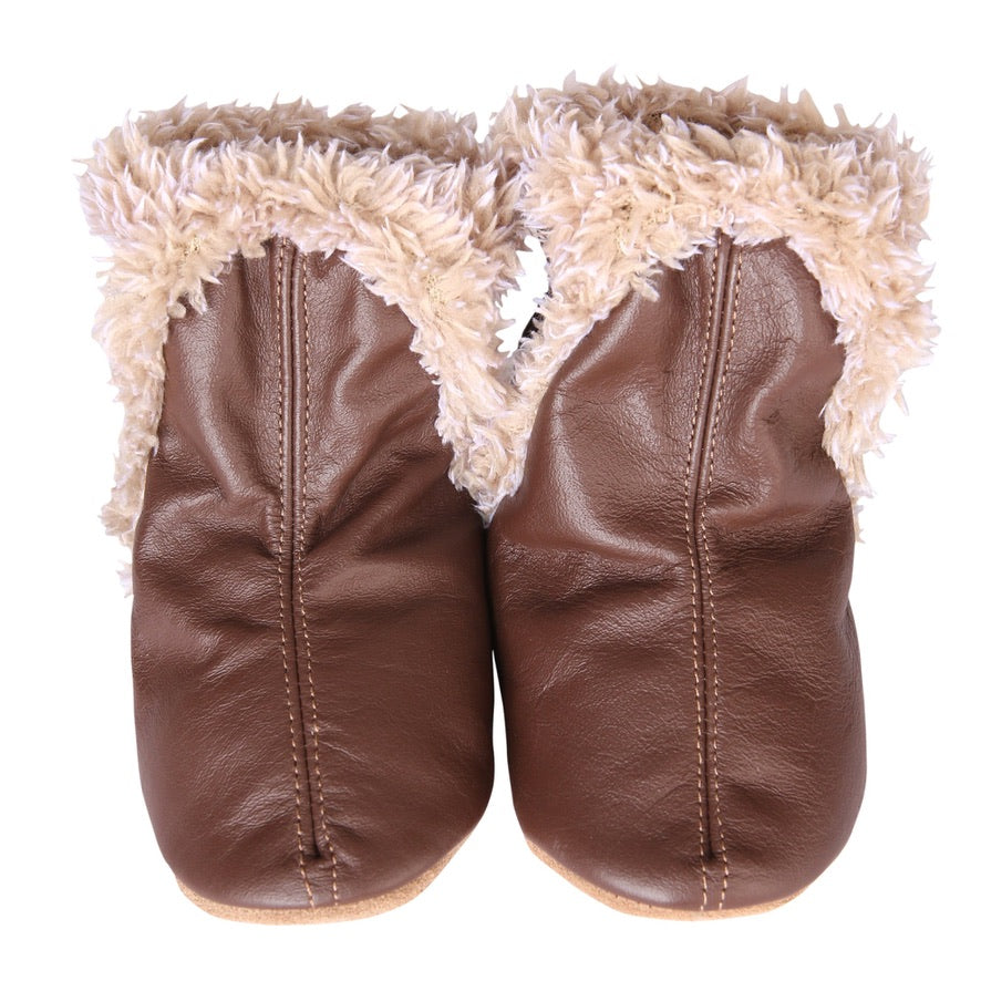Baby - Robeez - Brown Classic Bootie