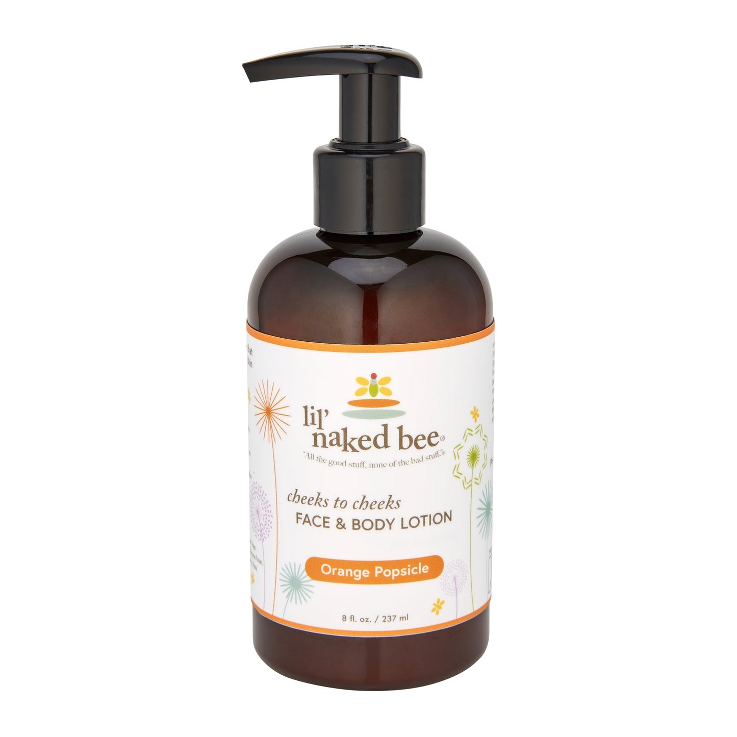 Naked Bee - Lil' Naked Bee - Cheeks to Cheeks - Face & Body Lotion - Orange Popsicle
