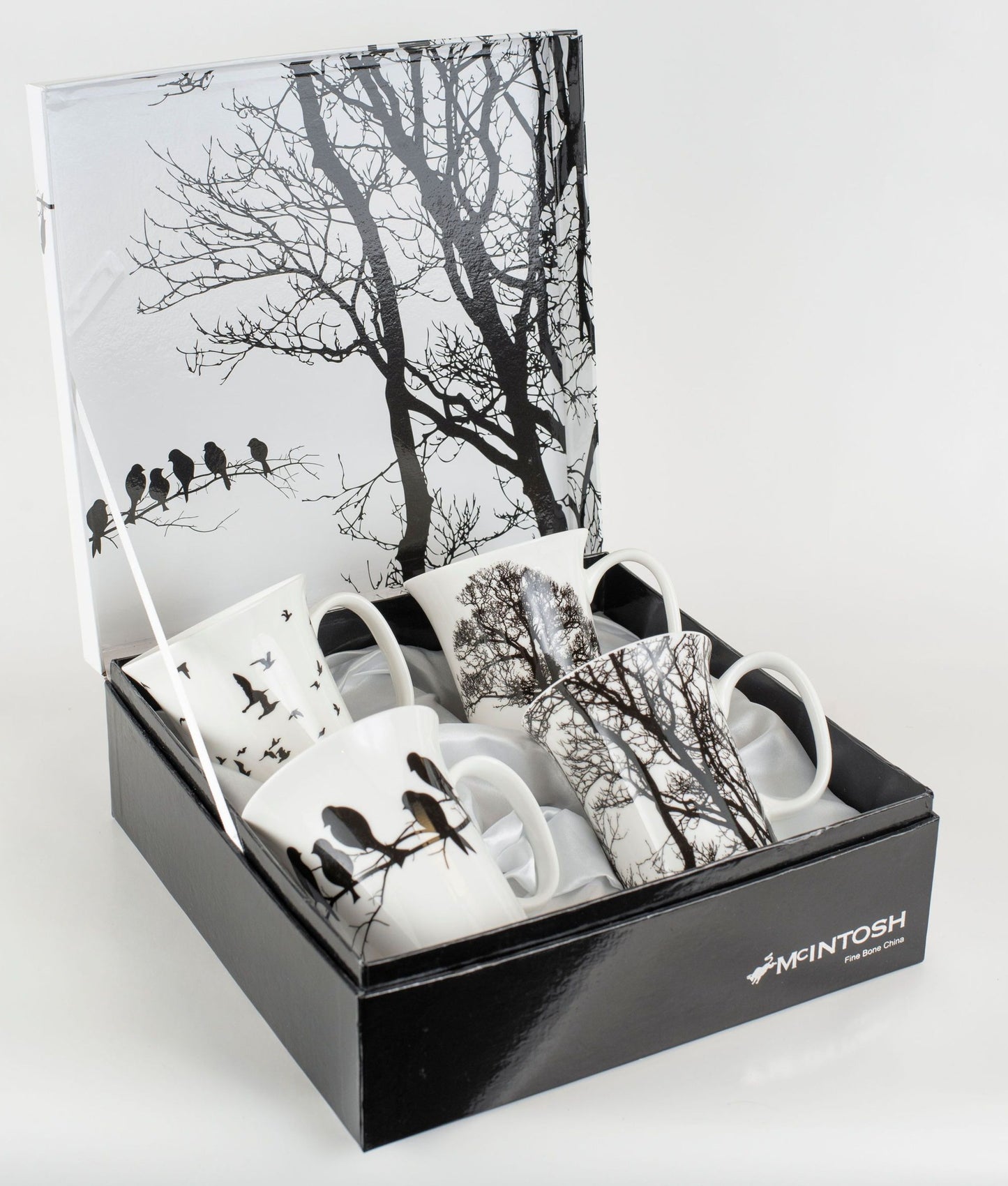 McIntosh China - Set of 4 - Eternal Silhouette
