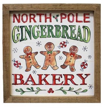 Christmas - Ginger Bread/Candy Signs