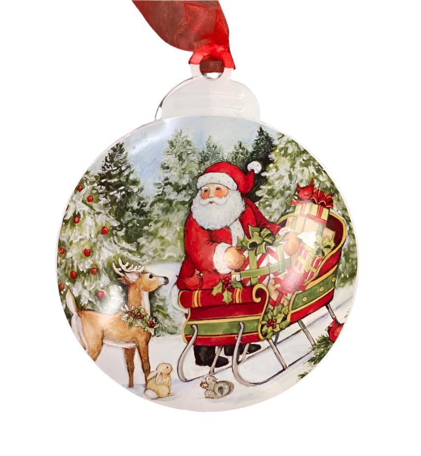 Christmas - Santa Ornament