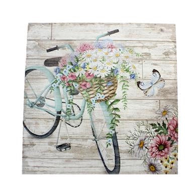 Sign - Wood Bicycle Signs - Assorted Varieties