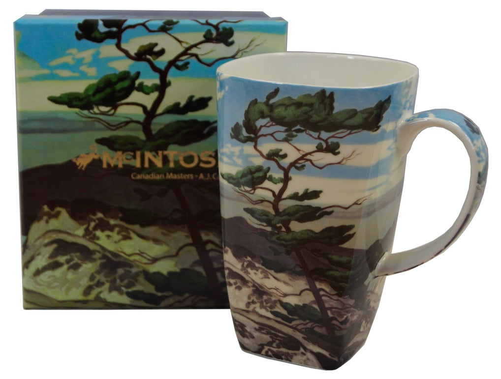 McIntosh China- A. J. Casson - Grande Mug - White Pine