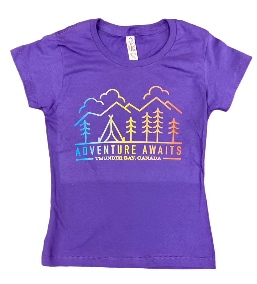 Youth T-shirt - Thunder Bay, Canada - Adventure Awaits